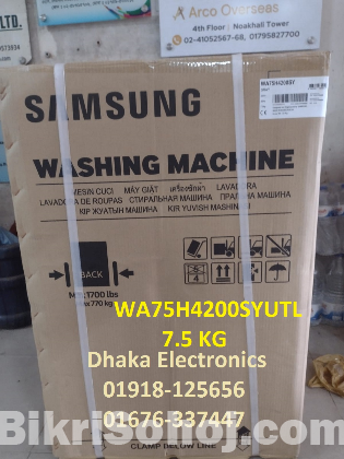 SAMSUNG WA75H4200SYUTL WASHING MACHINE 7.5 KG
